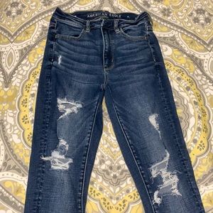 American Eagle Regular Dark Wash Jeans, size 2